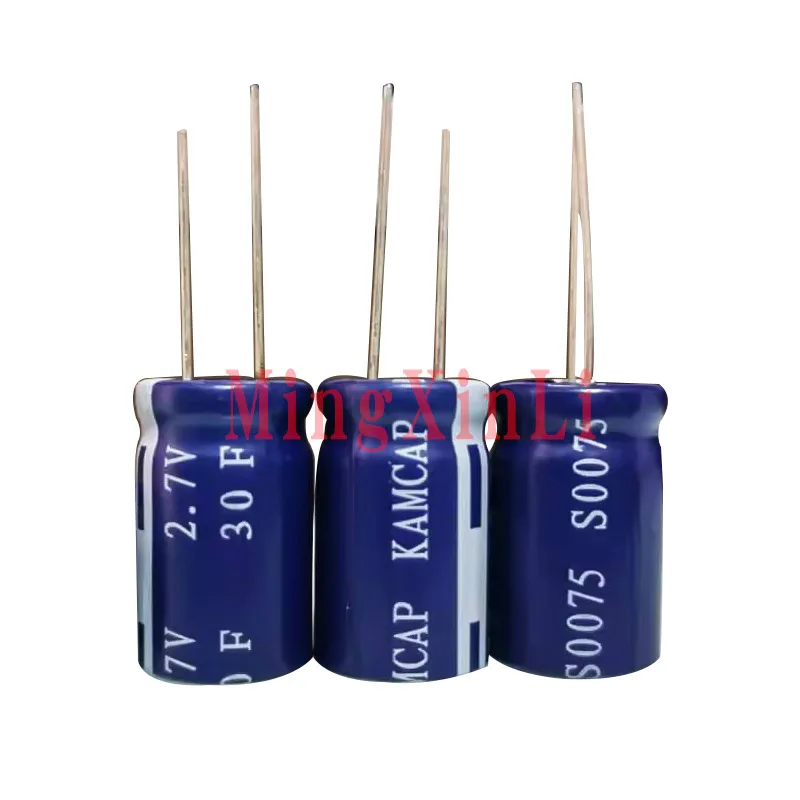 

5PCS 2.7V30F Super farad capacitor Blue New Supercapacitor 30F 2.7V