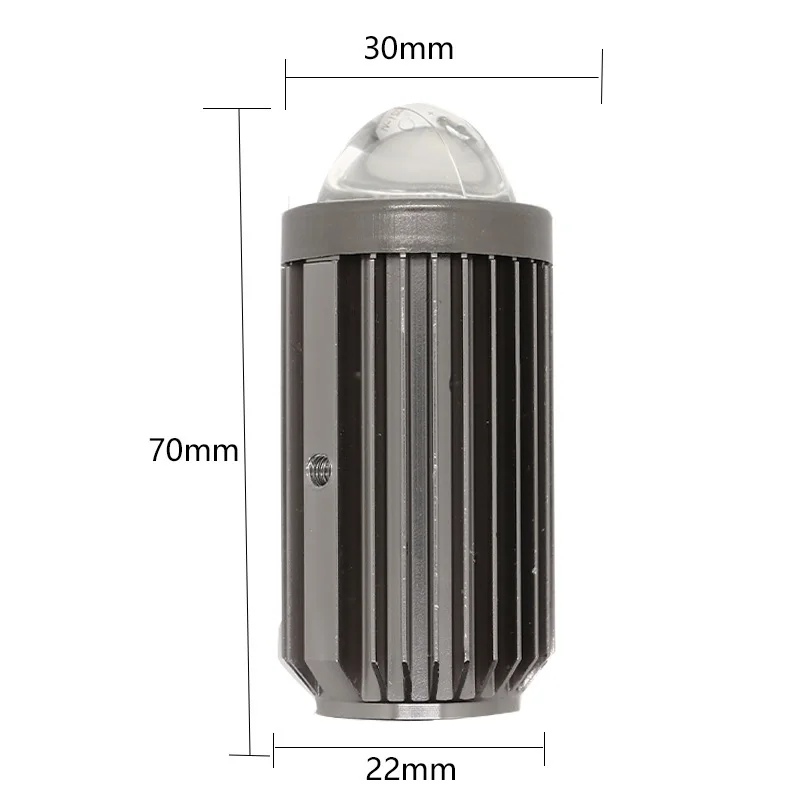

2pcs 20W LED Motorcycle Work Light Dual Color Hi/Lo Beam Spotlight Mini Lens Car Headlight DC 12V 24V Fog Lamp Yellow White