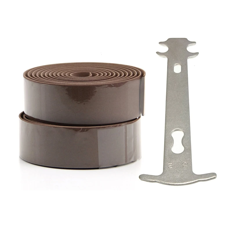 Велосипедная пробка руля оберточная лента + 2 бар вилки кофейный и велосипедный