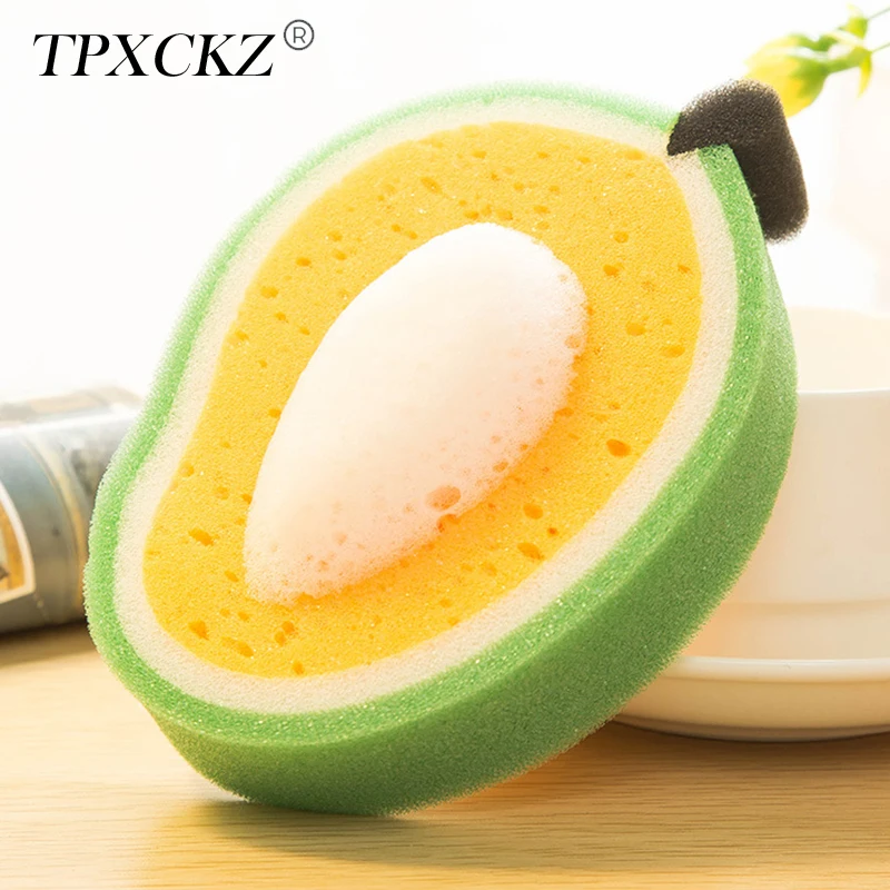 TPXCKz Кухня для очистки Скраб Губка Фрукты Модель блюда скруббер хозяйственные