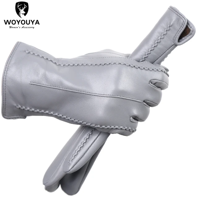 Apparel Accessories Women's gloves comfortable leather gloves color women's leather gloves,keep warm winter gloves-2226 1