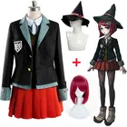 MengDuoLe Danganronpa Косплей юмено химико Косплей Костюм Хэллоуин вечевечерние женщина японская Униформа Аниме косплей костюмы