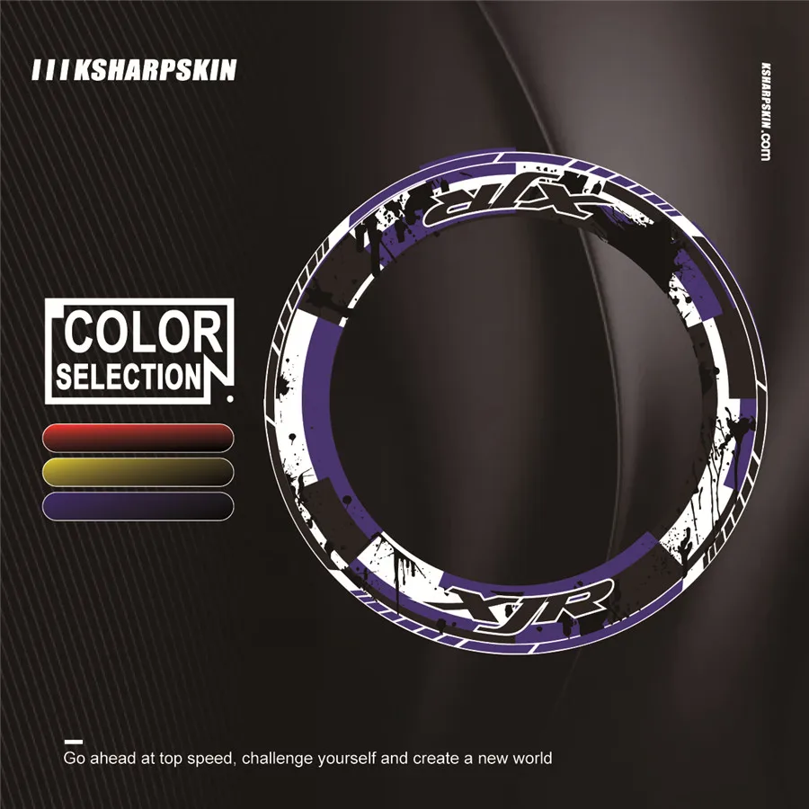 4 х Толстые края внешний обод наклейка полоса колеса Светоотражающие наклейки