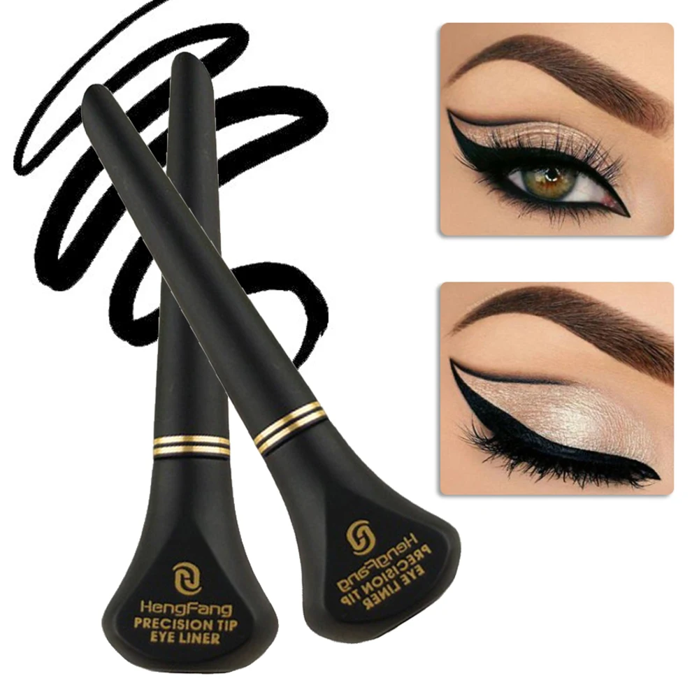 Профессиональная подводка для глаз макияж черная жидкая карандаш уход за