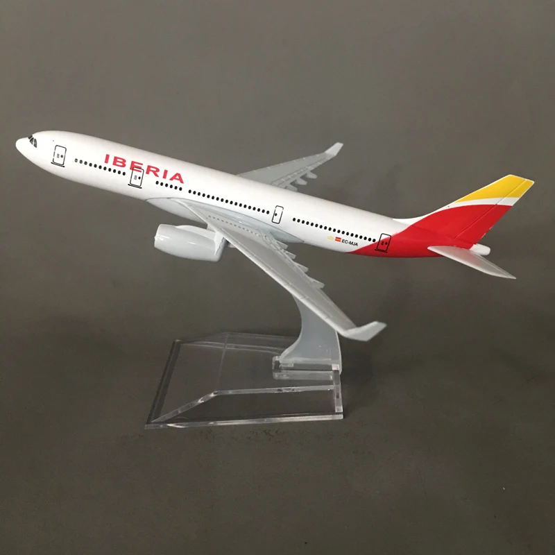 JASON TUTU Spain Iberia Airlines A330 модель самолета Модель аэроплана самолет литая под