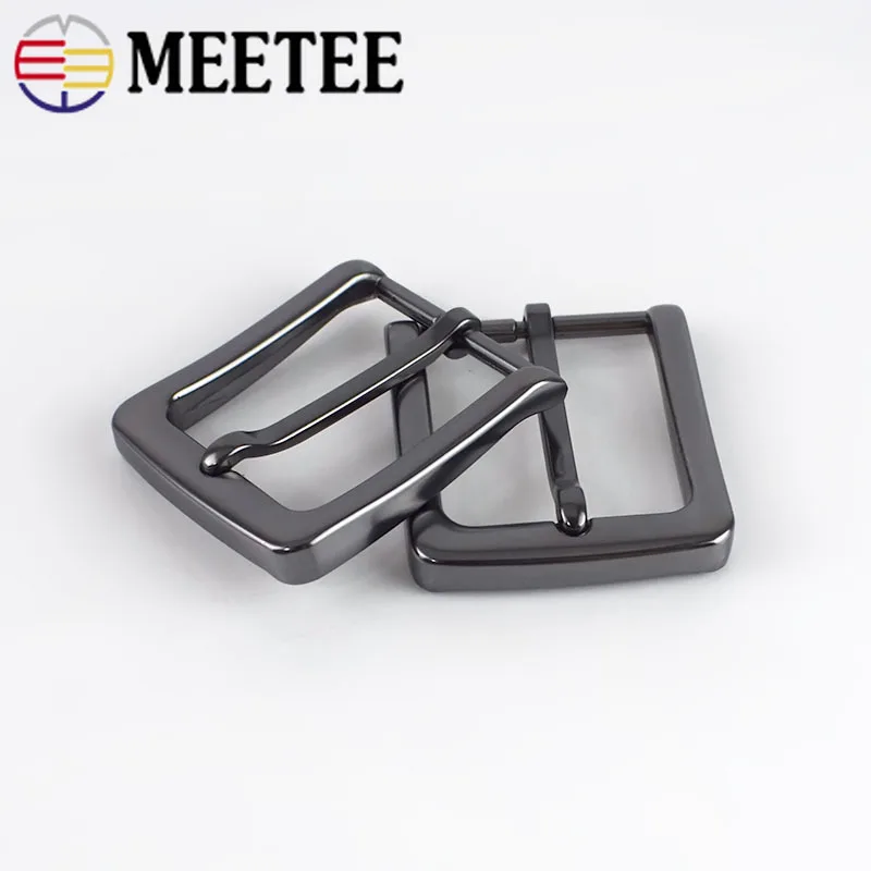 Meetee 1/2 шт. id35мм Пряжка из сплава для мужчин металлическая матовая пряжка DIY