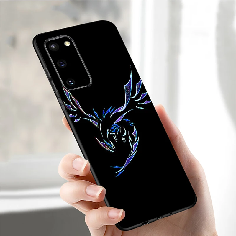 Чехол-накладка для Samsung S20 S10 S9 S8 S7 edge Plus Lite Note 8 9 10 A6 A7 A8 A9 2018 с логотипом Skyrim |