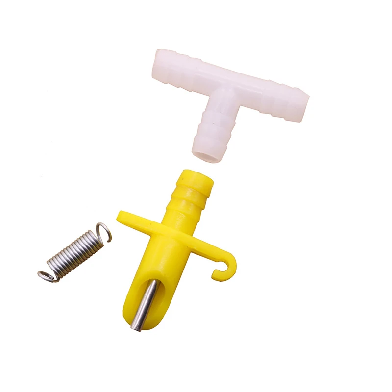 1 Pcs Rabbit Nipple Drinker Stainless Steel Plastic Mixed Material Anti-bite bite High-quality Farm Farming Equipment | Дом и сад