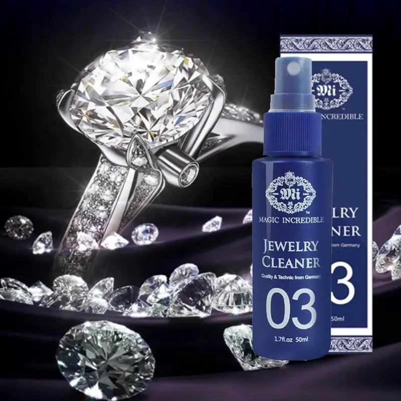 50 мл мощные украшения очистка быстрая часы драгоценные камни бриллианты серебро