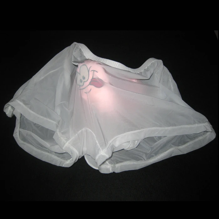 Нижнее белье Sissy мужское прозрачное с рукавом для пениса высокоэластичное