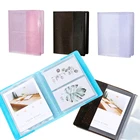 Мини-альбом из ПВХ для коллекции фотографий, 64 кармана