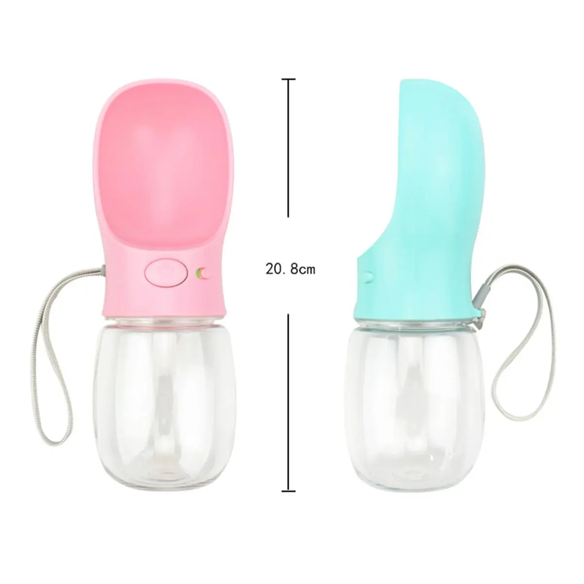 Портативная бутылка для воды прогулок и собак большая емкость 2 76 дюйма