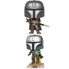 Звезда мандалор с ребенком Yodas виниловая экшн-фигурка Коллекционная модель игрушки для детей Рождественский подарок