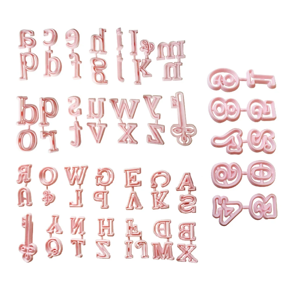 DIY 10/28 шт. Алфавит с буквенным номером Пластиковая форма для выпечки кухонный