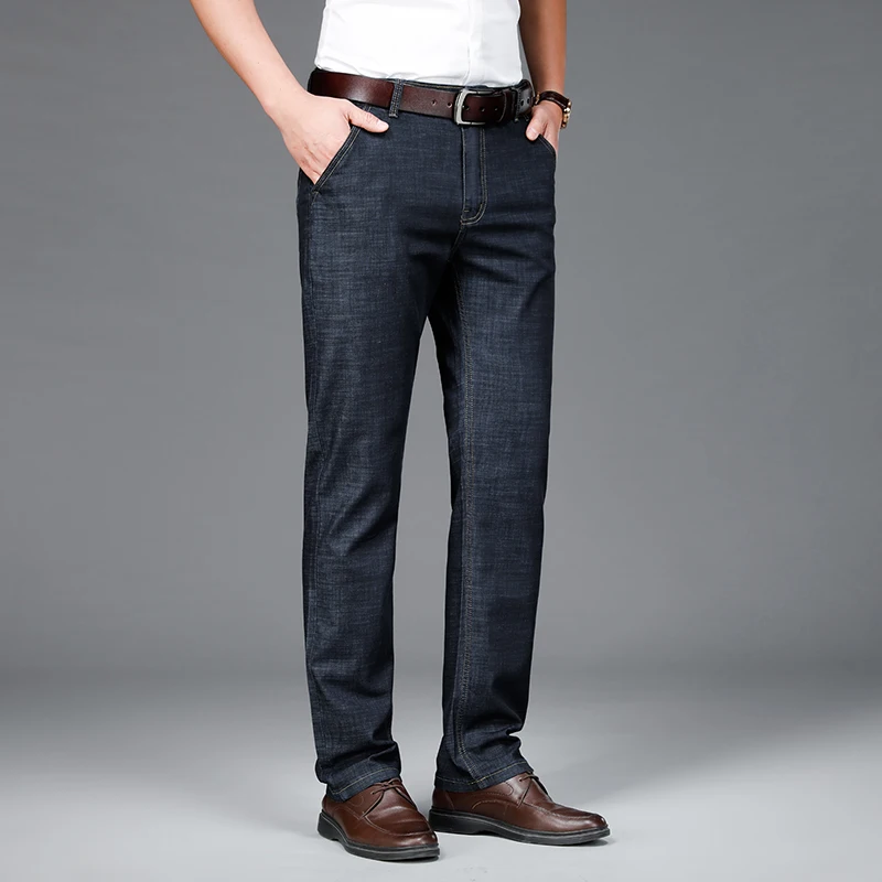 

Business Casual Men's pants Jeans for Men Trousers Wide Leg Oversize Denim Overalls Baggy Jeans