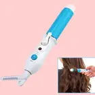 Электрические мини-бигуди, Портативные Инструменты для укладки, завивка волос сделай сам, персональные Инструменты для укладки волос, бытовые Термостатические волнистые