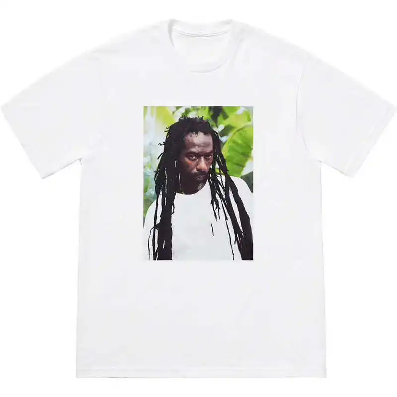 09SS Buju Banton T-shirt 1:1 High Quality Streetwear Digital direct printing Men Women Hip-hop T Shirt