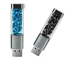 Флеш-накопитель Usb флеш-накопитель со стразами, 32 ГБ, 4 ГБ, 8 ГБ, 16 ГБ, 64 ГБ, 128 ГБ, 256 ГБ
