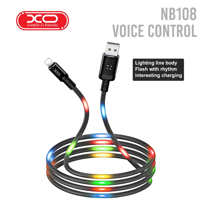 XO Phone 11 Pro Max USB кабель зарядное устройство освещение вспышка Быстрая зарядка для