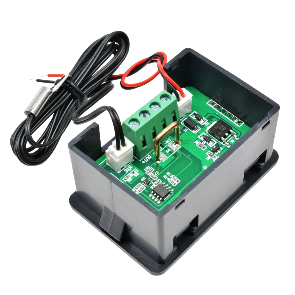 Цифровой вольтметр амперметр постоянного тока 0 100 в 10 А с ЖК дисплеем измеритель