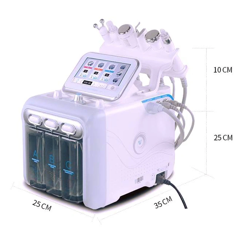 6 в 1 водокислородный струйный водный пилинг гидравлическая косметическая машина