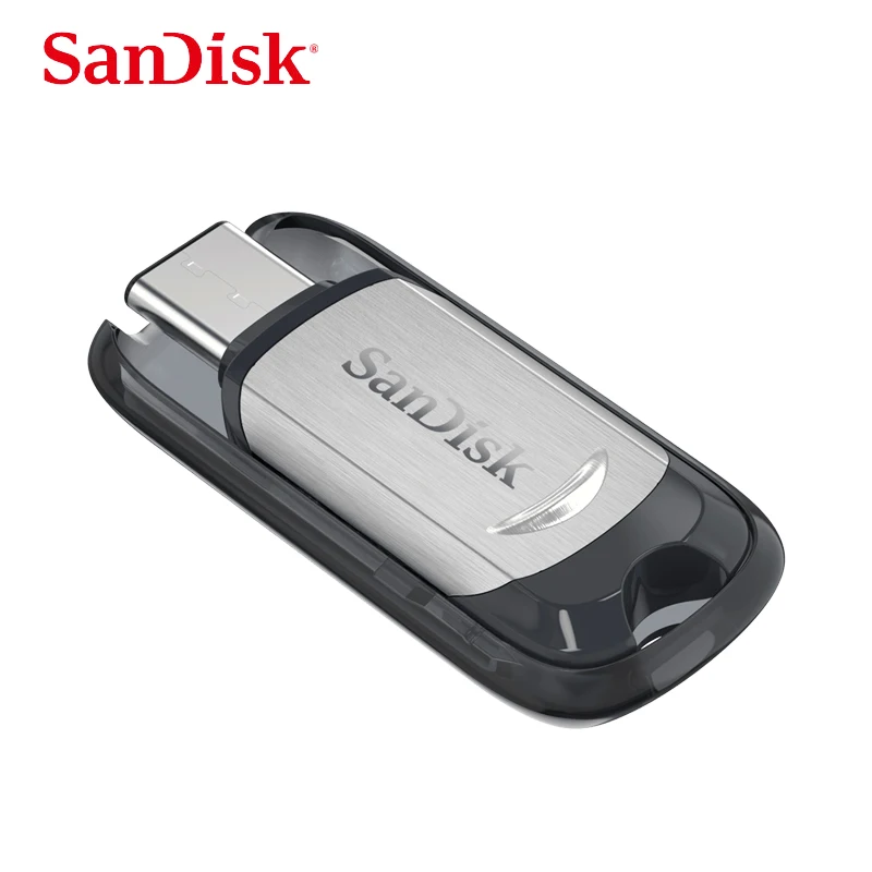 SanDisk скорость type-C Мобильный USB 3,1 флэш-накопитель CZ450 16G один интерфейс тонкий тип подходит для Mac компьютера мобильного телефона