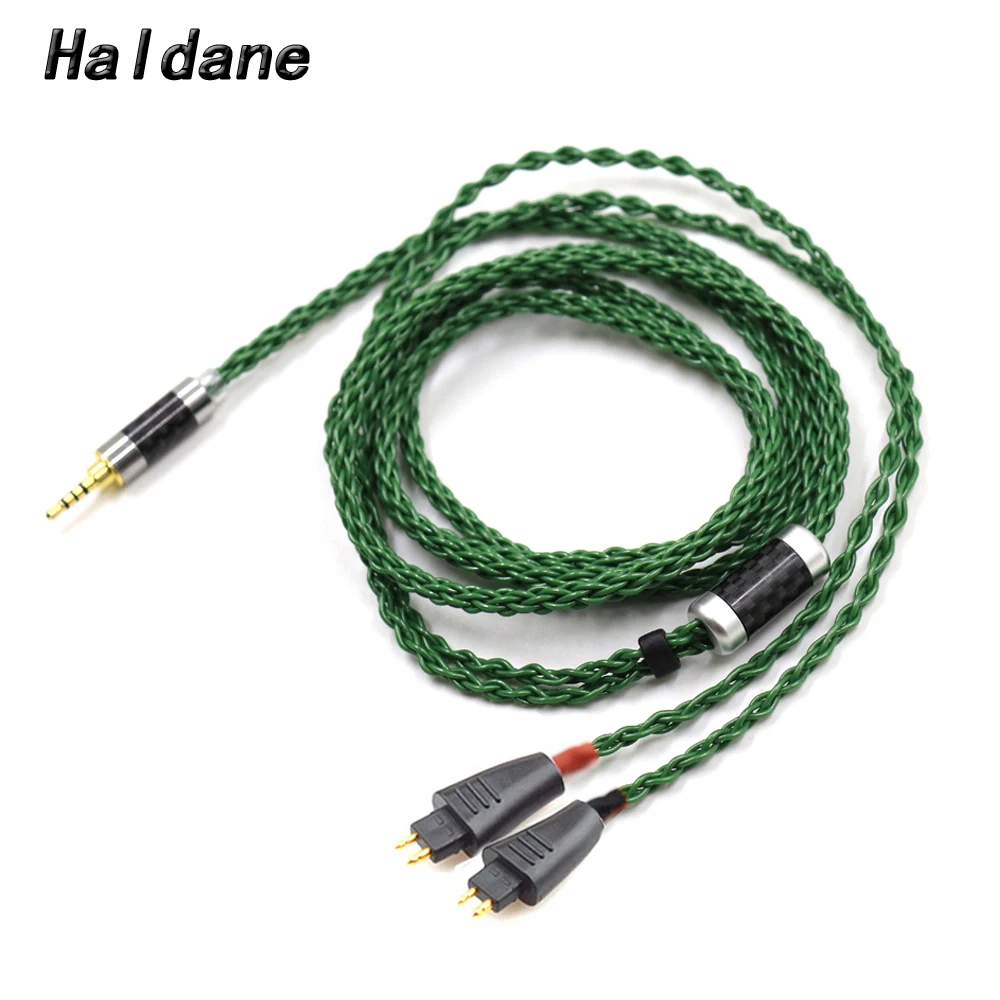 Haldane HiFi Single Crystal Copper For Fostex TH610 TH900 MK2 TH909 XLR/2.5/4.4mm Balance Headphone Upgrade Cable