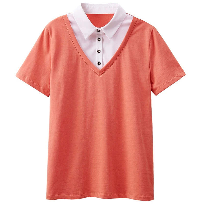 Женская рубашка поло 99% хлопок хлопковая с воротником черная розовая серая