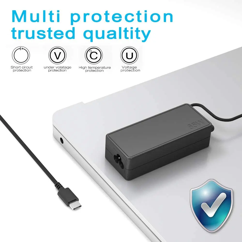 45w 65w 20v 3 25a usb type c charger laptop power adapter for lenovo thinkpad t490 t480 t590 e490 e590 e495 e595 yoga l480 t495 free global shipping