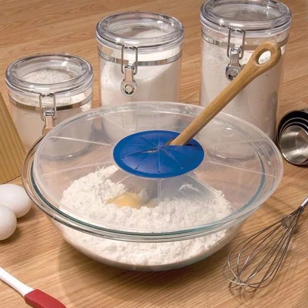 Egg Blender Splash Screen Silicone Bowl Cover Beater Stainless Steel Kitchen Tool | Дом и сад