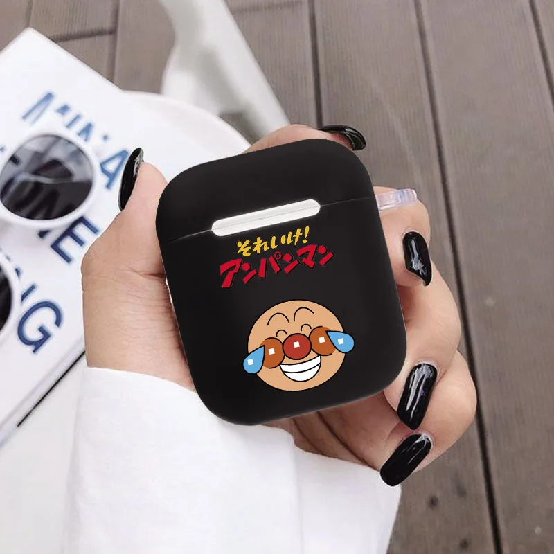 

Japan classic anime Anpanman Headphone Case for AirPods pro 3 2 1 Cute Cartoon baikinman Soft Silicone Bluetooth Earphone Cover