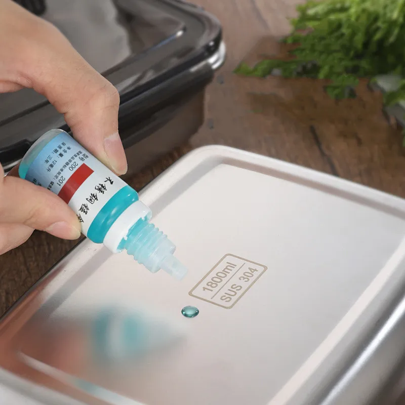 Пищевой контейнер из нержавеющей стали 304 для хранения бенто кухонные предметы