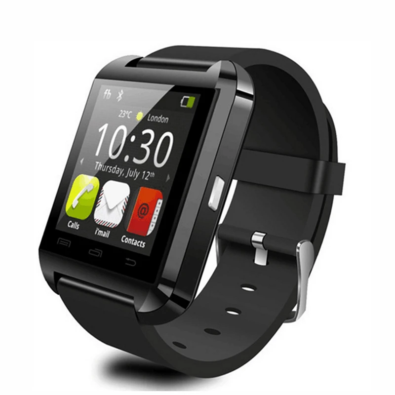 Умные часы U8 с Bluetooth Смарт для телефонов Android/IOS шагомером и синхронизацией