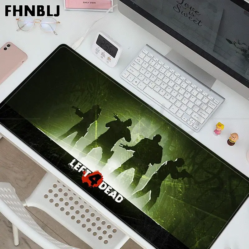 Игровой коврик для мыши FHNBLJ удобный игровой левой компьютера и ноутбука 4 мертвых