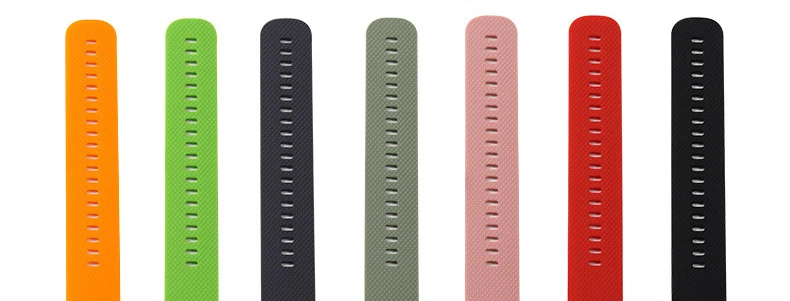 Для Huami Amazfit GTR 42 мм Смарт-часы аксессуары браслет ремешок для спортивных часов 20 мм Мужской Женский силиконовый ремешок для Xiaomi Amazfit GTR 42