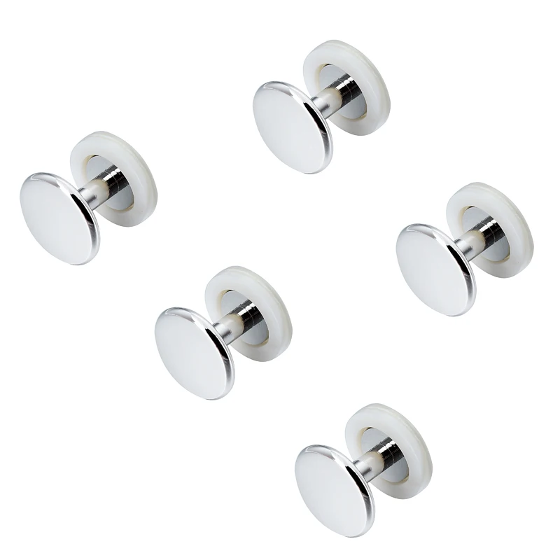 Модные круглые рубашки под смокинг Набор шпилек натуральная перламутровая