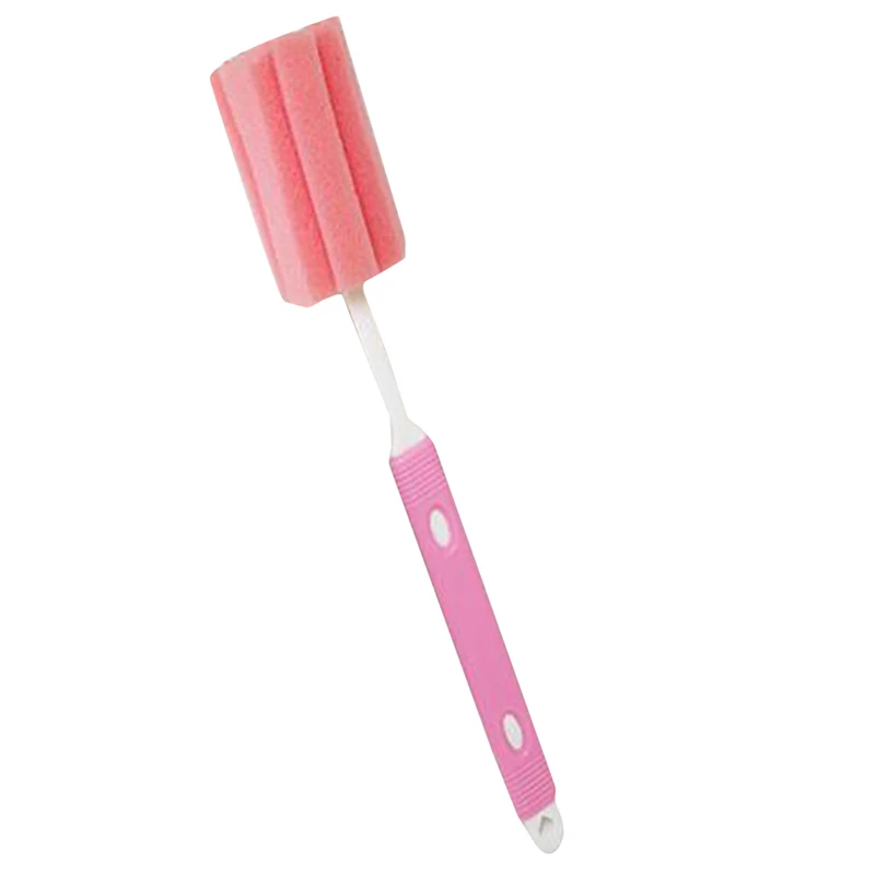 

Convenient Baby Milk Bottle Small Brush Nipple Brush Cleaning Tubes Pacifier Brushes Home Supplies Sponge Cup Brush