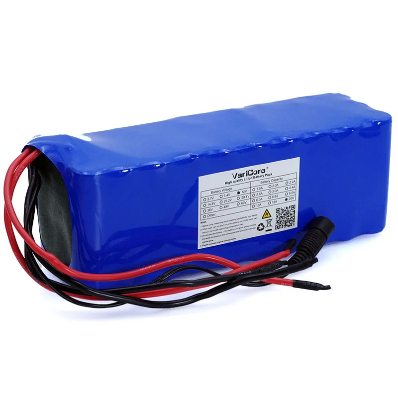 VariCore 12V 20Ah 18650 литиевая батарея 12,6 v 20000mah Емкость Шахтерская лампа 100w 800W аккумуляторы высокой мощности с BMS