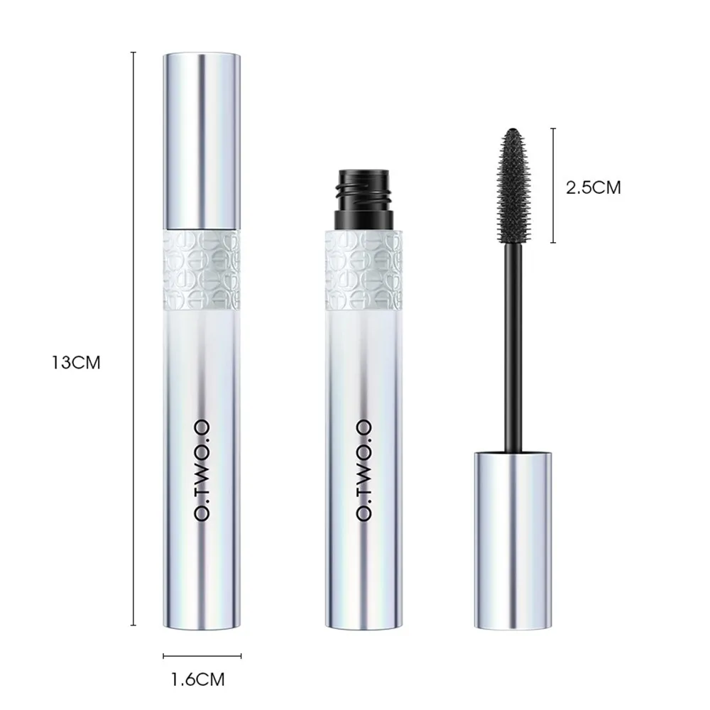 

O.TWO.O Black Mascara Eyelashes Mascara Silky Eyelashes Lengthening Eyelashes Makeup Waterproof Mascara Eye Cosmetics
