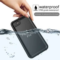 for apple ipod touch 5 waterproof case ip68 anti knock shockproof dirtproof snowproof protection cover for ipod 6 7