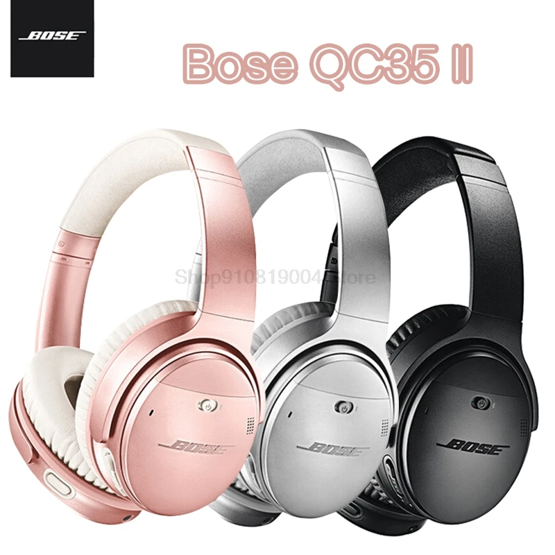 

QC35 Original for Bose QC35 QuietComfort35 II Wireless Noise Canceling Headset Bluetooth Headset Active Noise Reduction