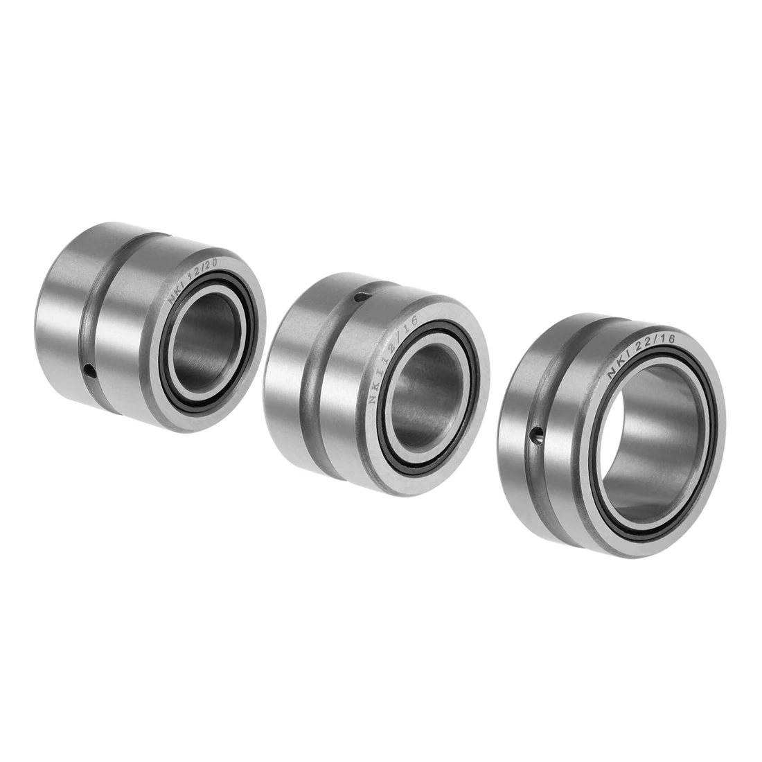 

uxcell 2 Pcs NKI12/16 Needle Bearing w Inner Ring, 12mm Bore Dia, 24mm Outer Dia, 16mm Width for Home Office DIY