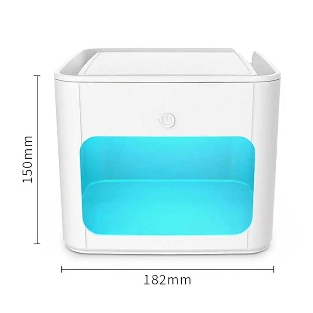 

UV Light Sanitizer Box, UVC Sterilizer for Smartphone, Nail Art / Make up Tools, UV-C Disinfection Box