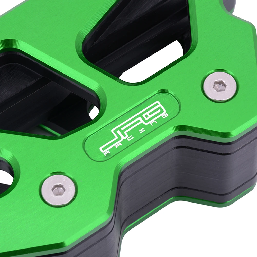 Защитная направляющая цепи CNC для мотоцикла KAWASAKI KX250F KX450F KXF250 KXF450 09 18 KX250 KX450 19 20 KLX450R