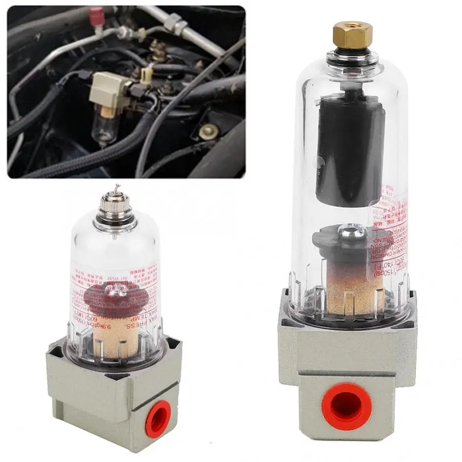 Моторный фильтр для воды и масла универсальный сепаратор моторного резервуар ловли банок пригодный замены