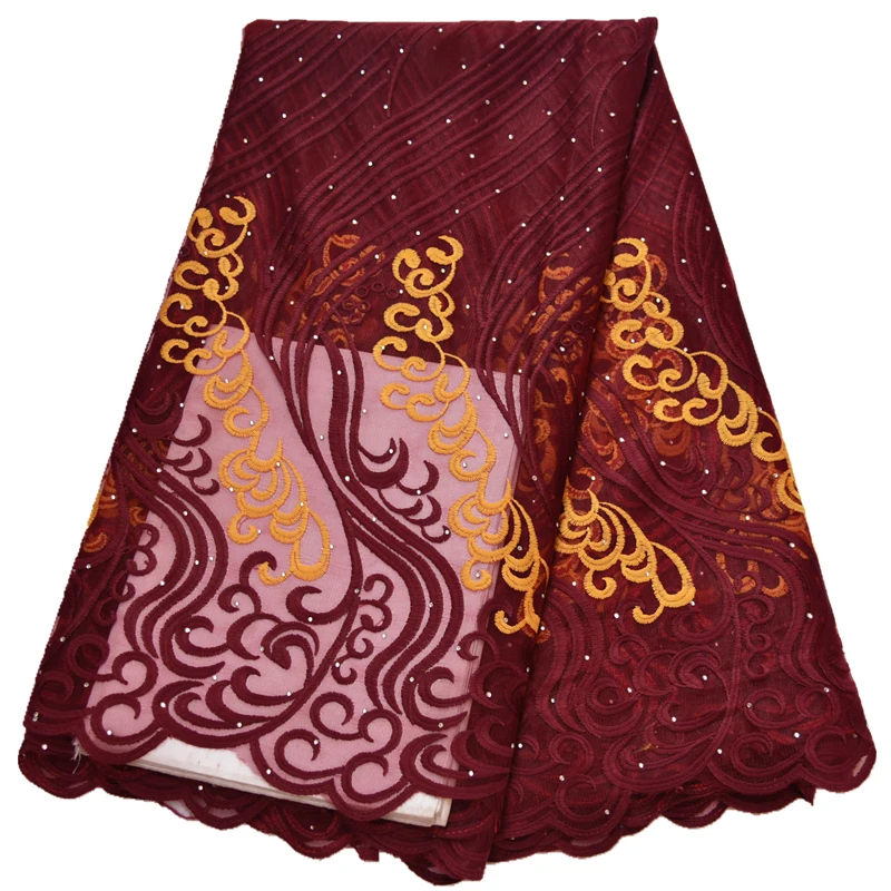 2020 Высококачественная швейцарская вуаль Африканская Хлопковая кружевная ткань