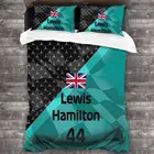 Льюис Гамильтон 2020 простая конструкция Постельное белье Покрывало Комплект постельного белья пододеяльник для дома постельное белье 135 покрывала для кровати