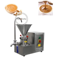liquid colloid mill sesame grinder peanut butter making machine soybean wheat chili paste soy milk grinding machine