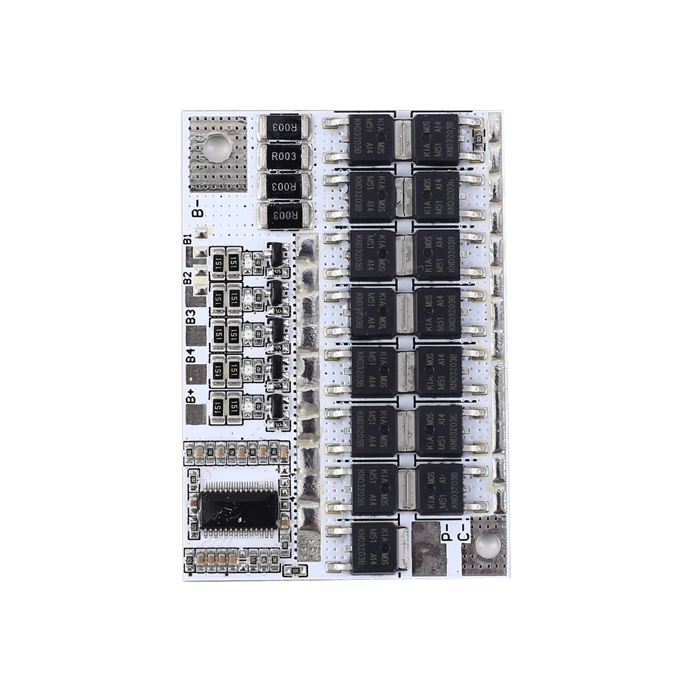 Li-ion Lithium Iron Phosphate Battery Balance Charging Module BMS 3.2V 16.8V 21V 100A | Электронные компоненты и