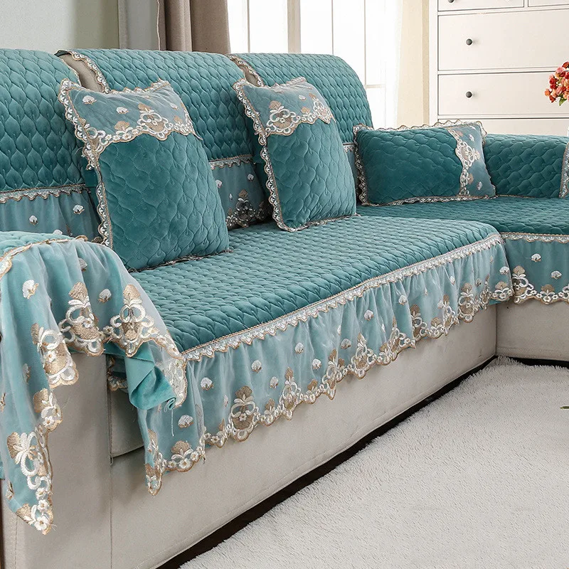 Плюшевые Чехлы для диванов Four Seasons диван Полотенца ткань сиденье спинка заднего